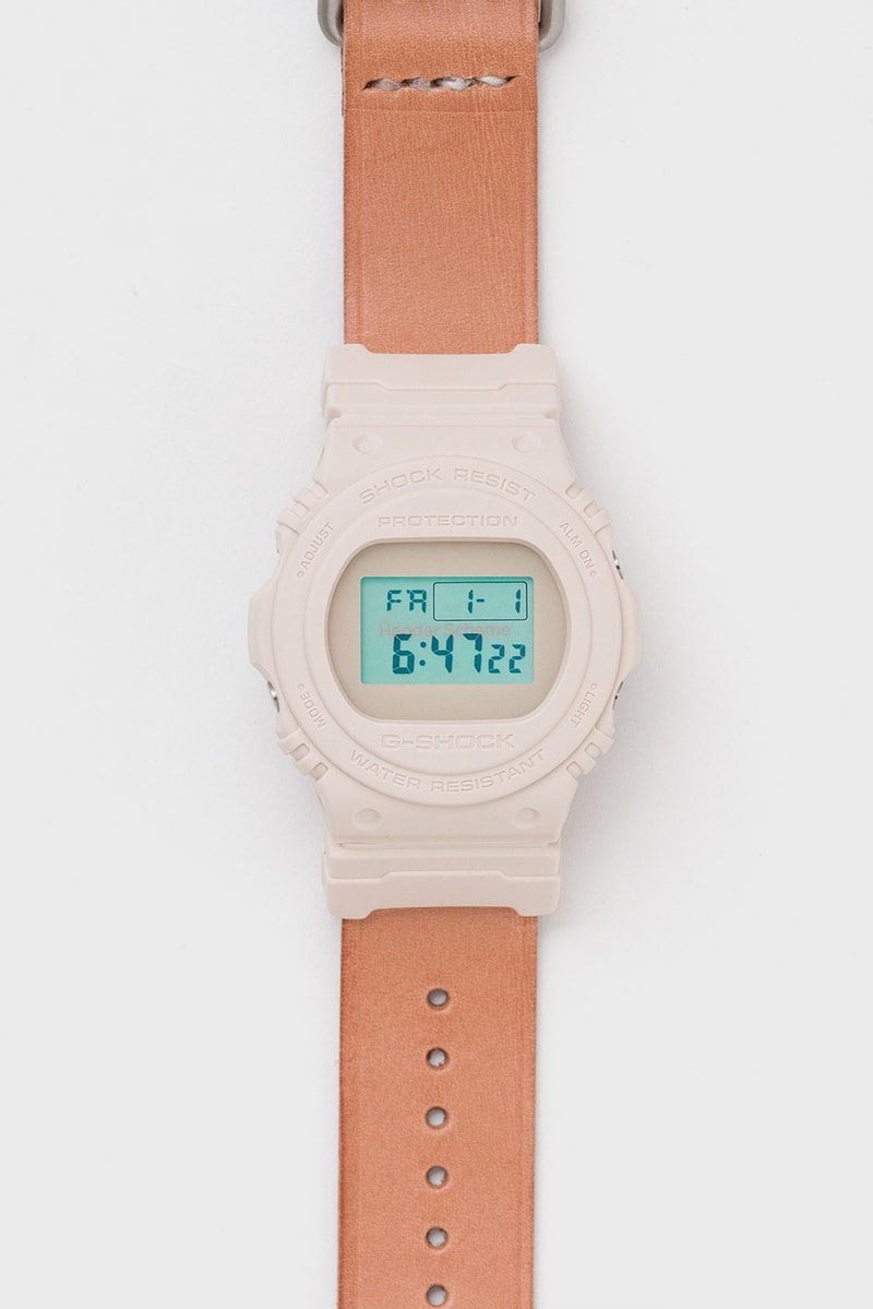Hender Scheme 攜手 G-SHOCK 打造最新聯名 DW-5750 錶款