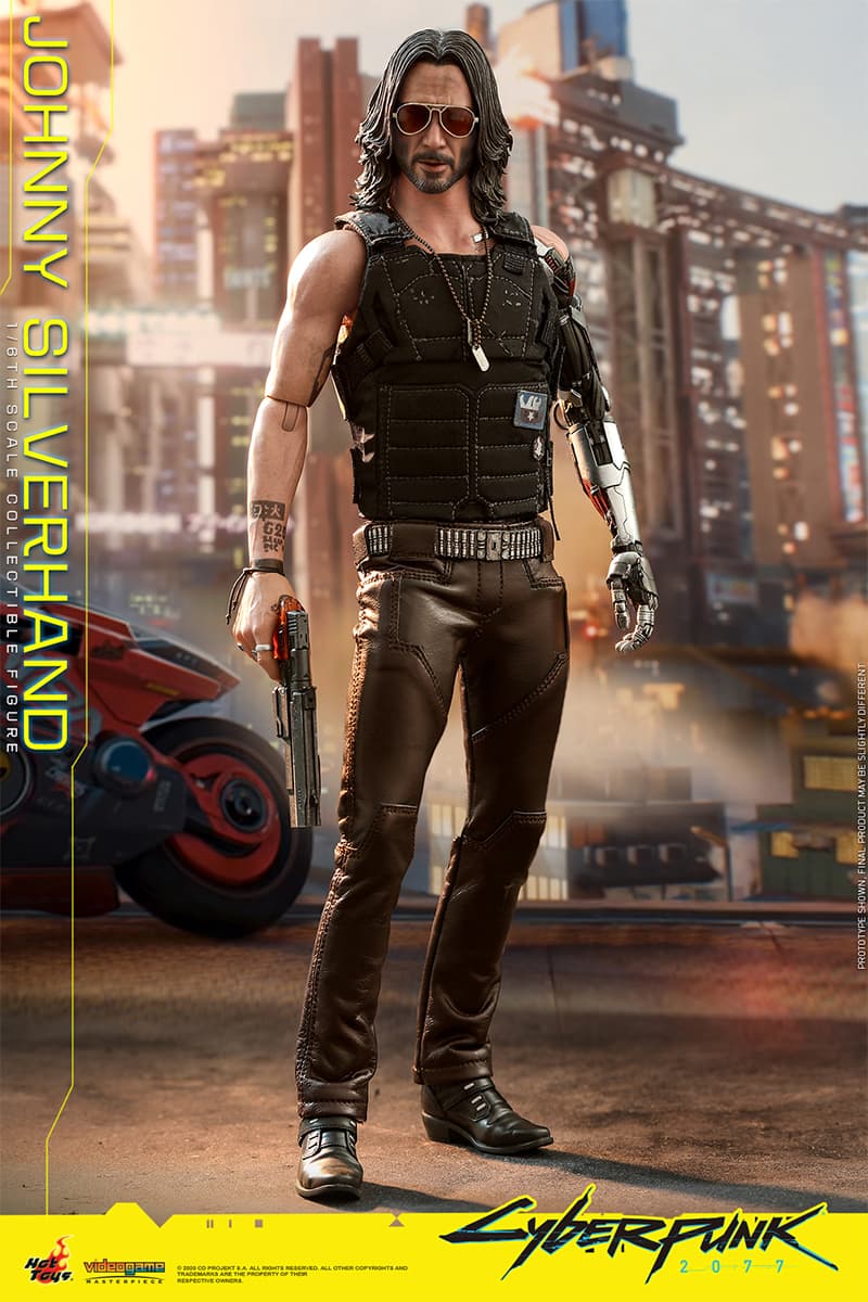 Hot Toys 推出 1：6 尺寸《Cyberpunk 2077》Johnny Silverhand 可動公仔