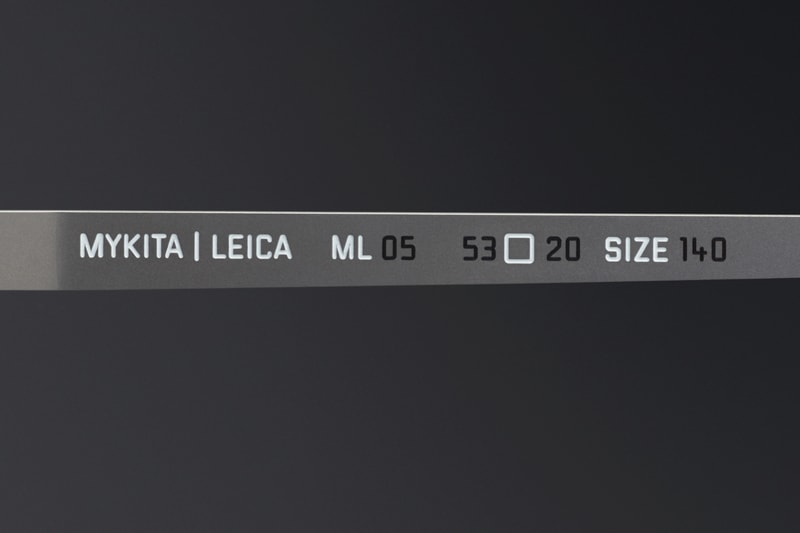 MYKITA x LEICA 联名太阳眼镜系列正式发售