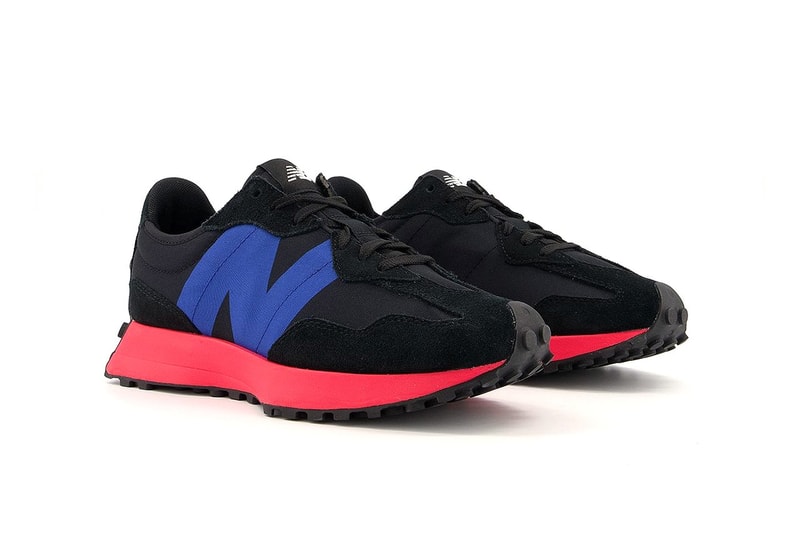 New Balance 327 全新「白藍、黑紅」配色正式上架