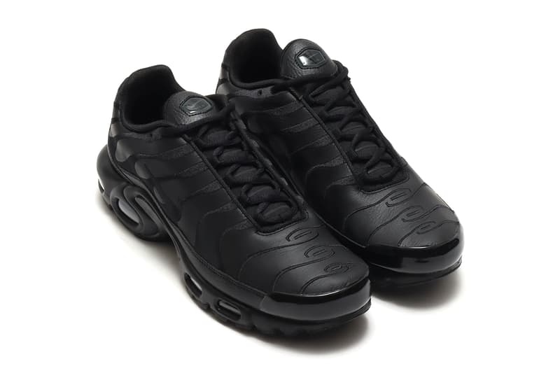 Nike Air Max Plus 推出全新皮革版本「Triple Black」配色