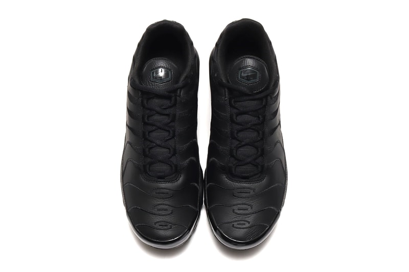 Nike Air Max Plus 推出全新皮革版本「Triple Black」配色