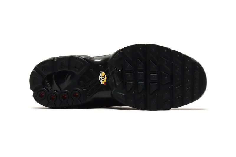 Nike Air Max Plus 推出全新皮革版本「Triple Black」配色