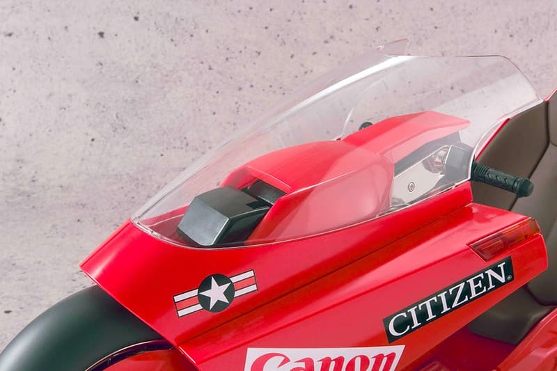 Bandai Spirit 打造《AKIRA》金田正太郎招牌紅色重型摩托車模型