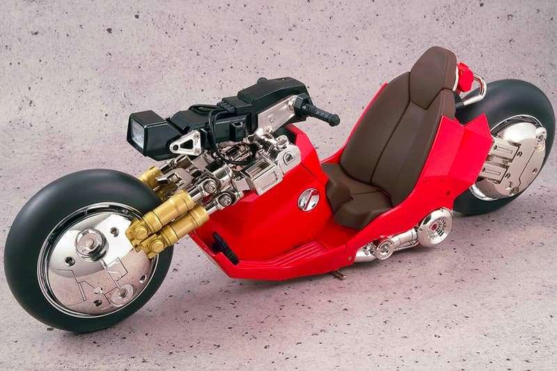 Bandai Spirit 打造《AKIRA》金田正太郎招牌紅色重型摩托車模型
