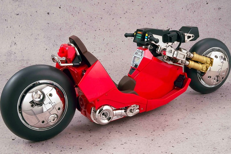 Bandai Spirit 打造《AKIRA》金田正太郎招牌紅色重型摩托車模型
