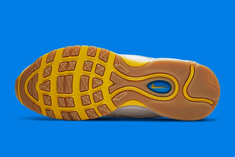 率先預覽 UNDEFEATED x Nike Air Max 97 全新聯乘藍黃配色