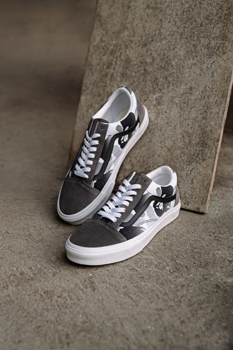 Vans 自由定制鞋平台推出 BAPE® 限定联名迷彩印花系列