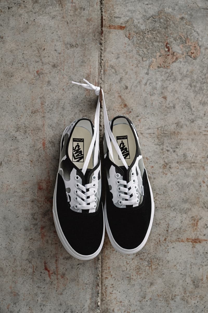 Vans 自由定制鞋平台推出 BAPE® 限定联名迷彩印花系列