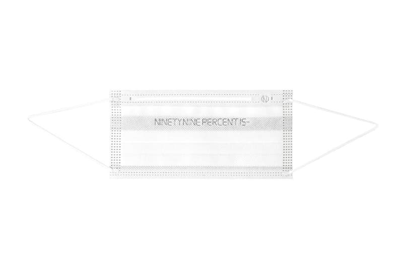 99%IS- D1SPOSABLE 口罩再次登場