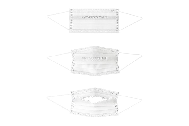 99%IS- D1SPOSABLE 口罩再次登場