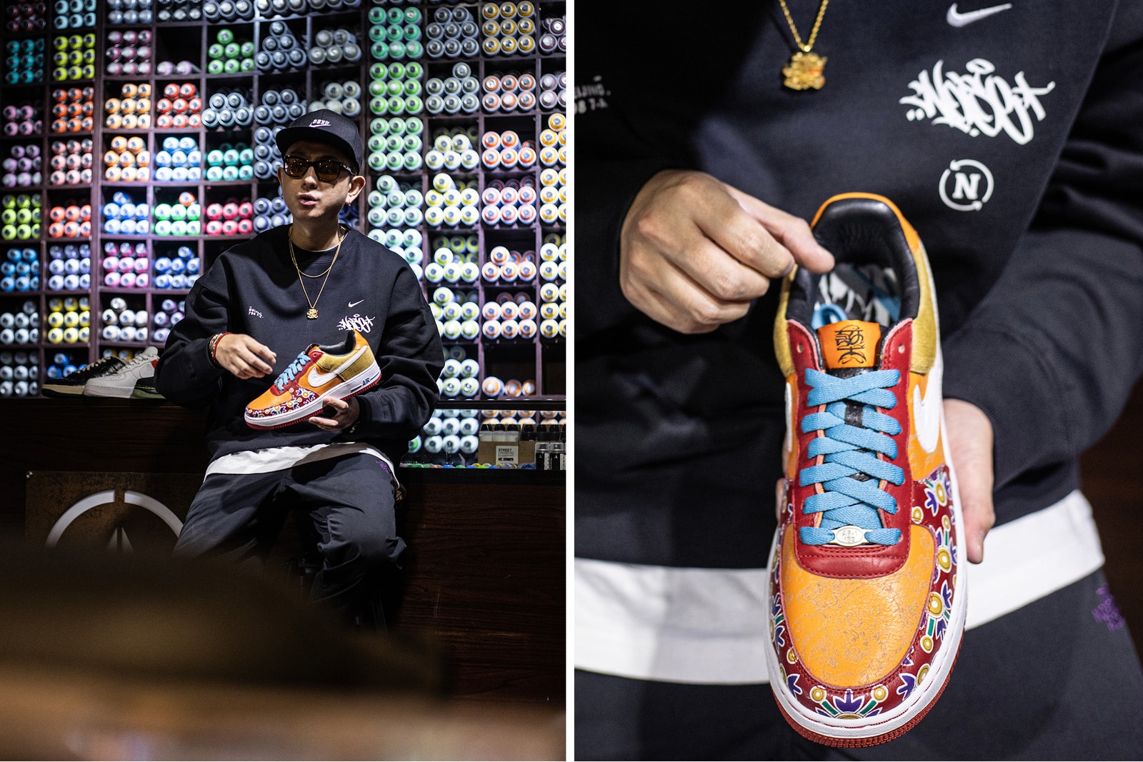 Nike Air Force 1 如何打开涂鸦艺术家 ABS-NOISE 的「球鞋之门」| Sole Mates