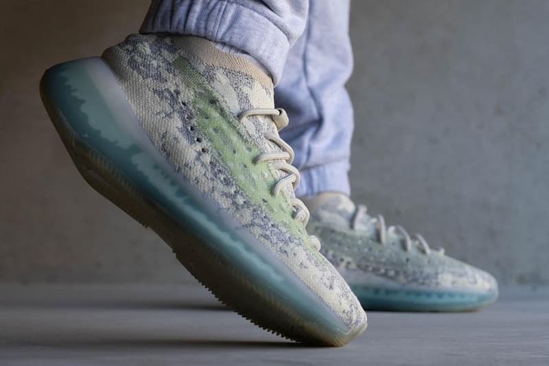 率先近賞 YEEZY BOOST 380 全新配色「Alien Blue Reflective」上腳圖輯