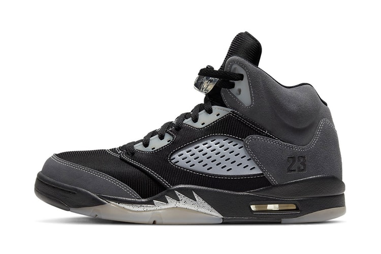 Air Jordan 5 全新配色「Anthracite」官方圖輯、發售情報公佈