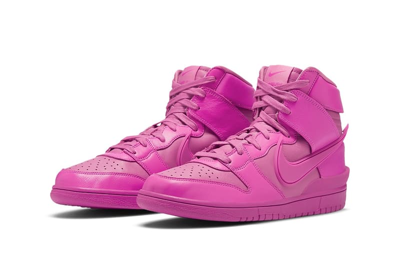 AMBUSH x Nike Dunk High 最新配色「Cosmic Fuchsia」官方圖輯、發售情報正式公佈