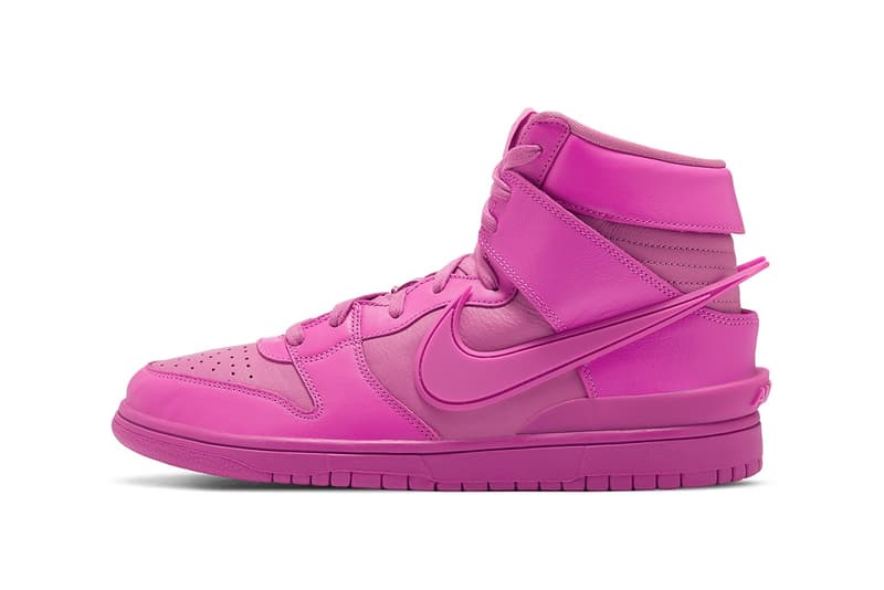 AMBUSH x Nike Dunk High 最新聯名配色「Cosmic Fuchsia」官方發售情報公開