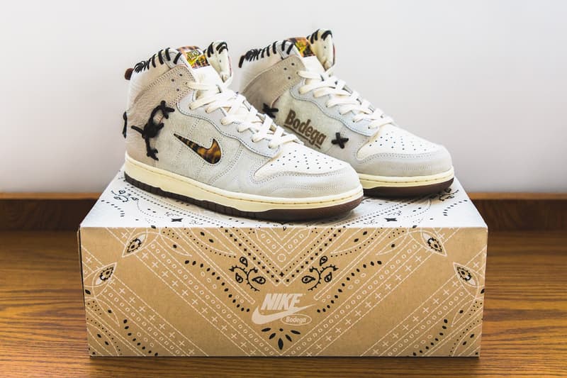 HYPEBEAST 率先近賞 Bodega x Nike Dunk High「Legend」聯乘親友限定鞋款