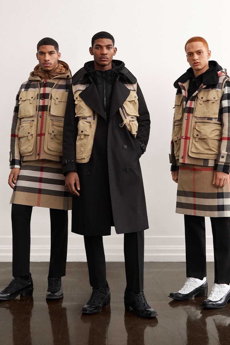 Burberry 2021 秋冬前導系列 Lookbook 發佈