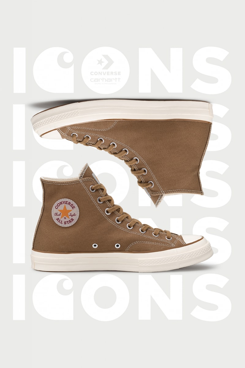 Converse X Carhartt WIP Chuck 70 Hi 联名系列正式登场