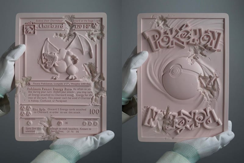 Daniel Arsham 全新作品《PINK CRYSTALIZED CHARIZARD》正式發佈