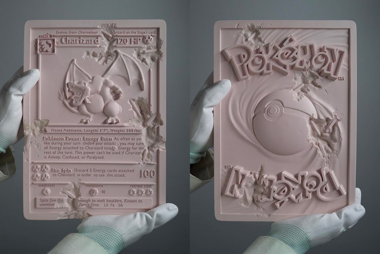 Daniel Arsham 全新作品《PINK CRYSTALIZED CHARIZARD》正式發佈