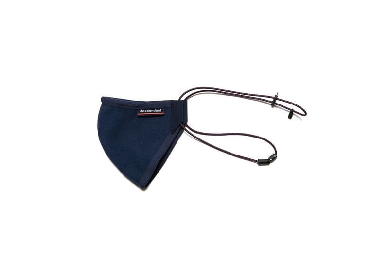 DESCENDANT 攜手日本配件設計師 Take Hanafusa 推出品牌聯名口罩