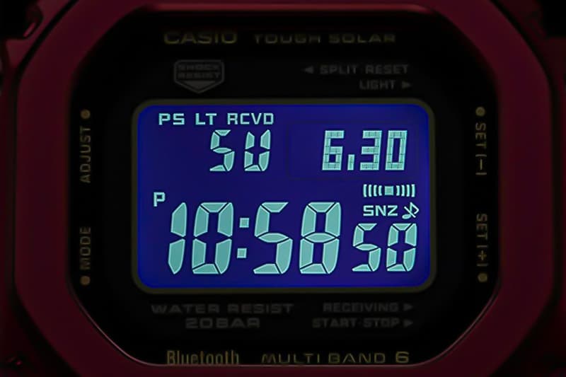 G-Shock 不鏽鋼系列 Full Metal 5000 全新紅色錶款發佈