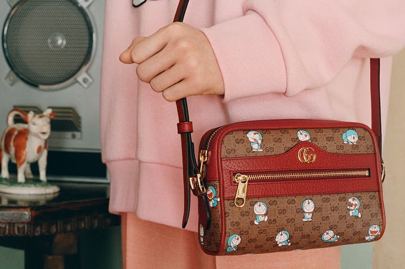Gucci 攜手《Doraemon 哆啦A夢》打造最新聯名系列