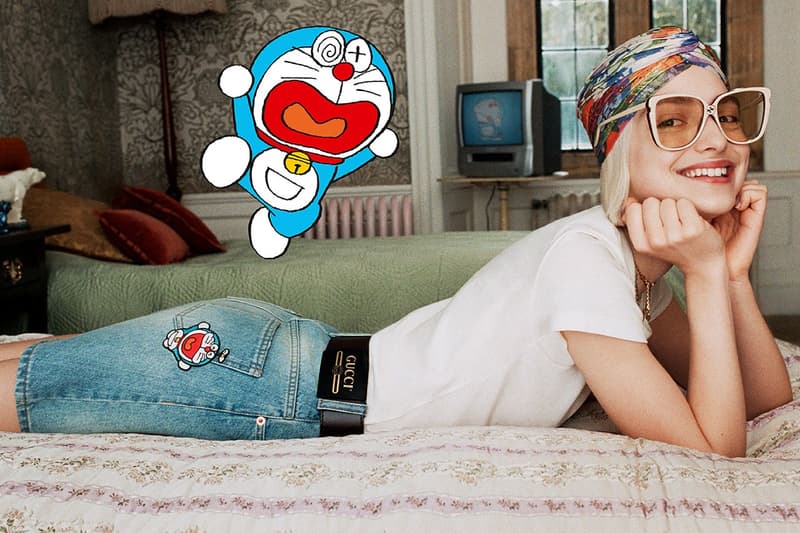 Gucci 攜手《Doraemon 哆啦A夢》打造最新聯名系列