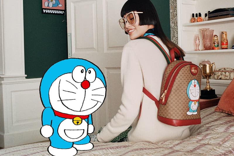 Gucci 攜手《Doraemon 哆啦A夢》打造最新聯名系列
