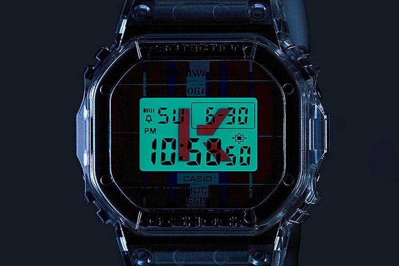 Kashiwa Sato x G-Shock DWE-5600 全新聯乘系列發佈