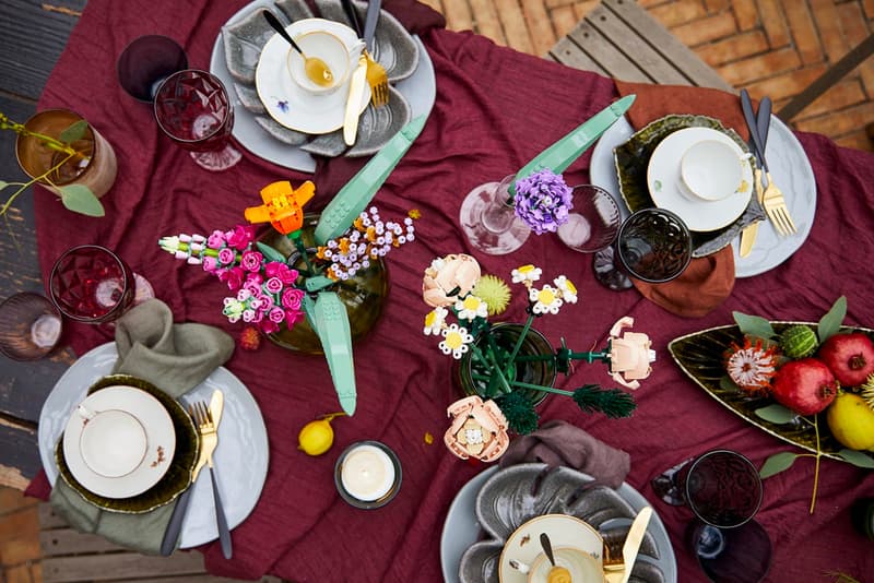 LEGO 推出全新花卉植栽系列盒組「Flower Bouquet」