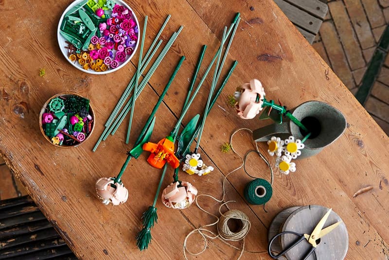 LEGO 推出全新花卉植栽系列盒組「Flower Bouquet」