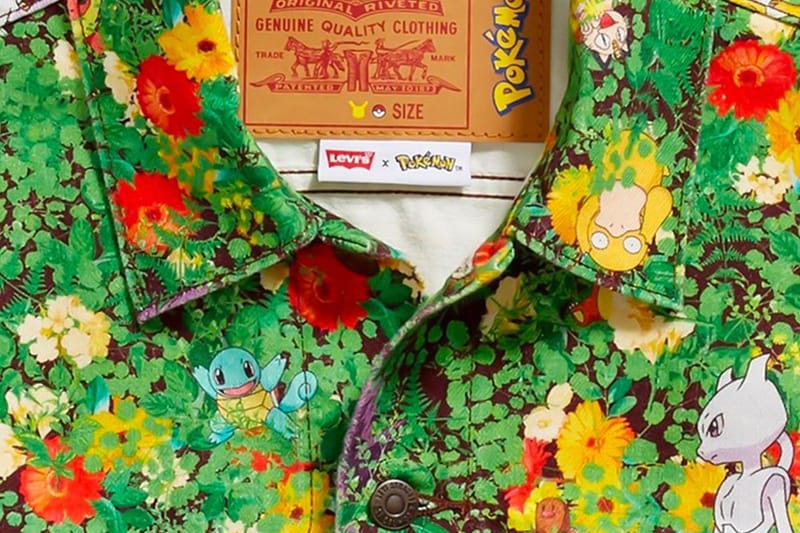 Levi’s x Pokémon 聯乘丹寧外套率先釋出