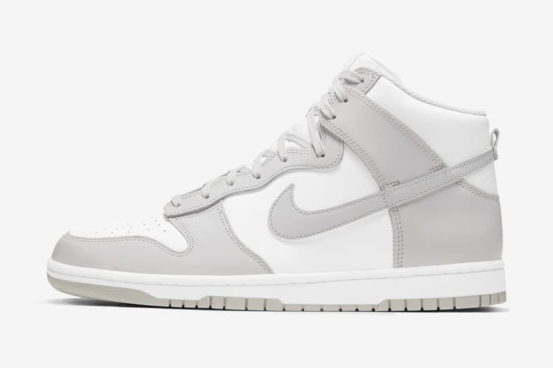 Nike Dunk High 全新配色「Bust Gray」、「Football Gray」正式發佈