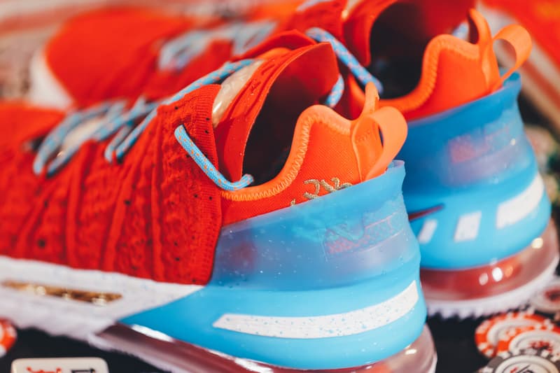 细节近赏 Nike LeBron 18「恭喜发财」别注配色
