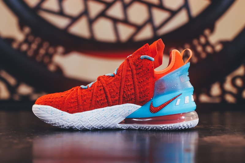 细节近赏 Nike LeBron 18「恭喜发财」别注配色