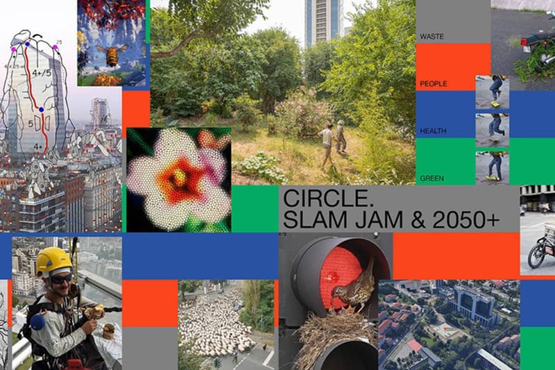 Slam Jam 攜手新興環境單位 2050+ 推出「Circle」全新計畫