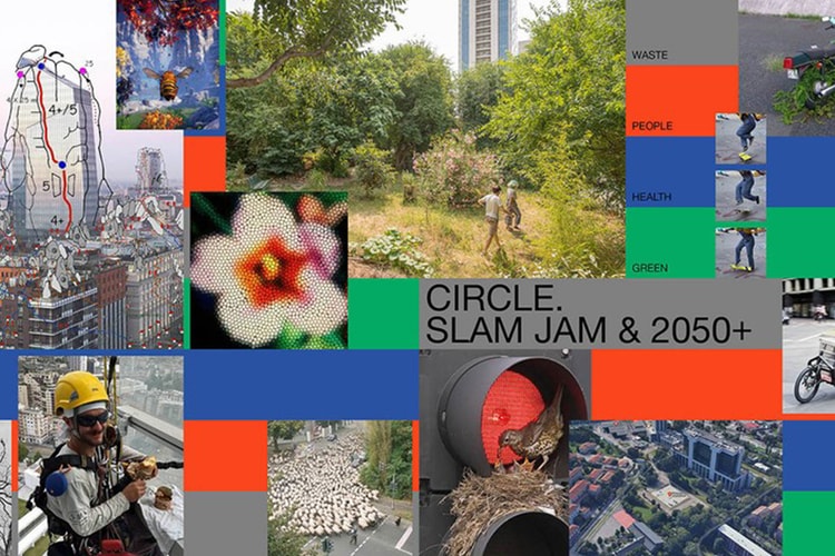 Slam Jam 攜手新興環境單位 2050+ 推出「Circle」全新計畫