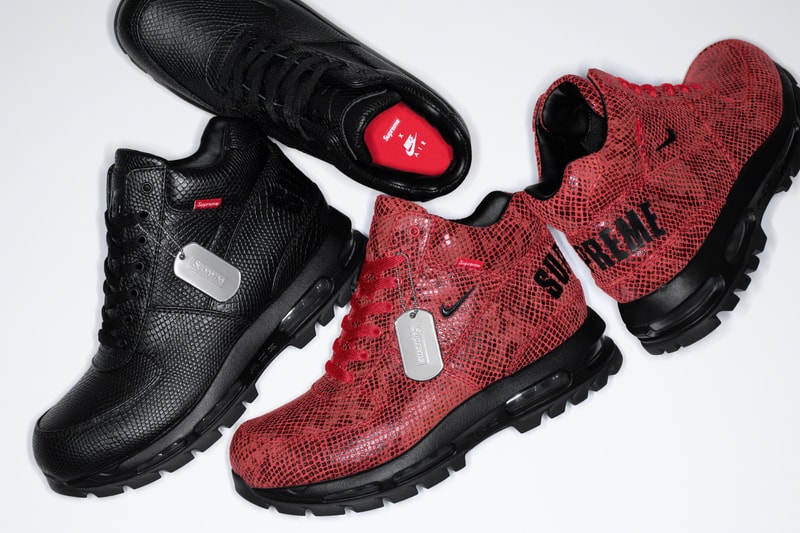 Supreme x Nike Air Max Goadome 全新聯乘鞋款正式發佈