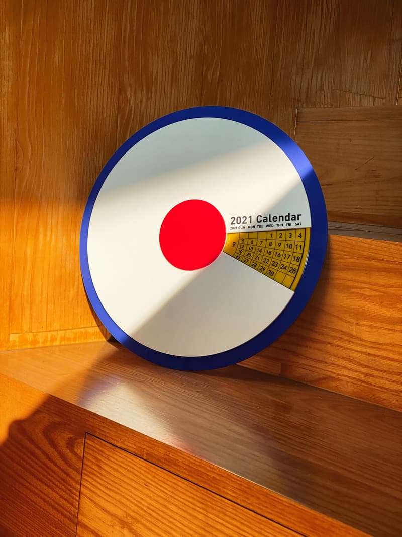 设计单位多喜工业推出 project-Basic Formula 2021 Canlendar 转轮日历