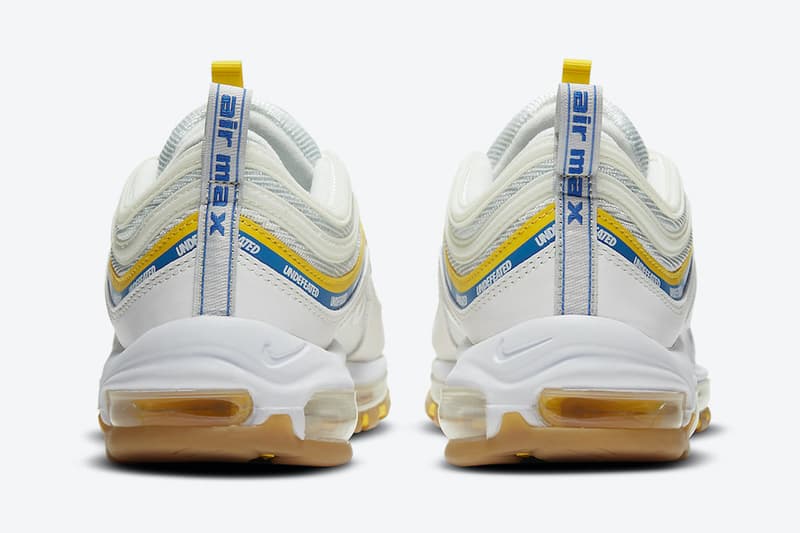 UNDEFEATED x UCLA x Nike Air Max 97 全新聯乘鞋款官方圖輯、發售日期正式公開