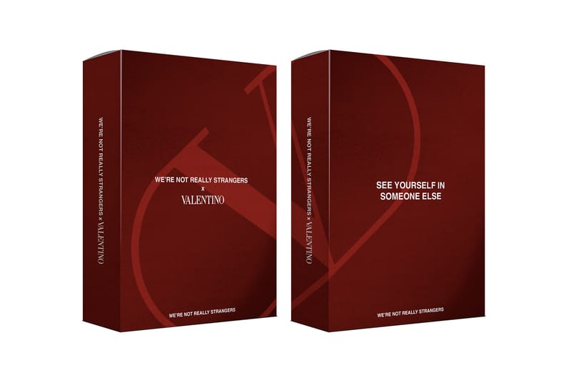 VALENTINO 攜手藝術家推出聯名卡牌遊戲《We’re Not Really Strangers》