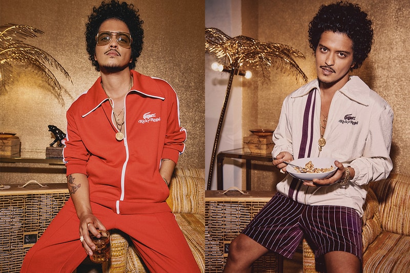 LACOSTE 联手 BRUNO MARS 打造 LACOSTE x RICKY REGAL 限定系列