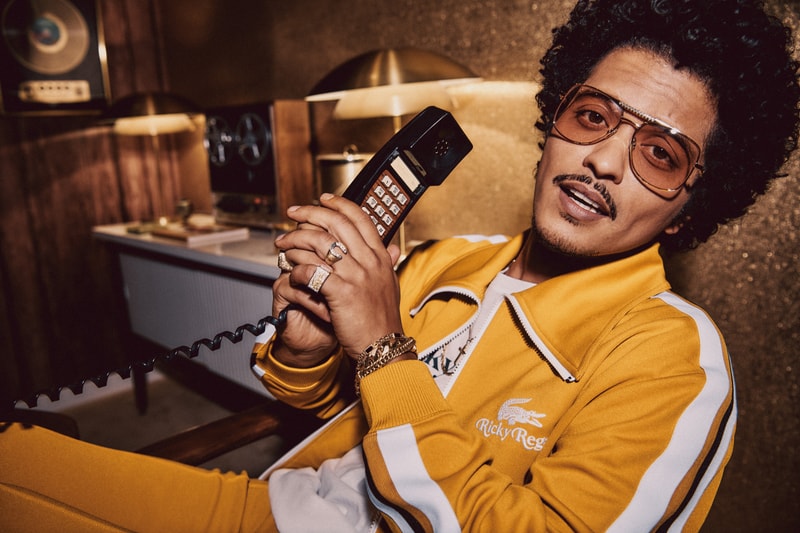 LACOSTE 联手 BRUNO MARS 打造 LACOSTE x RICKY REGAL 限定系列