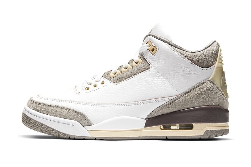A Ma Maniere x Air Jordan 3 最新聯乘鞋款官方圖輯發佈