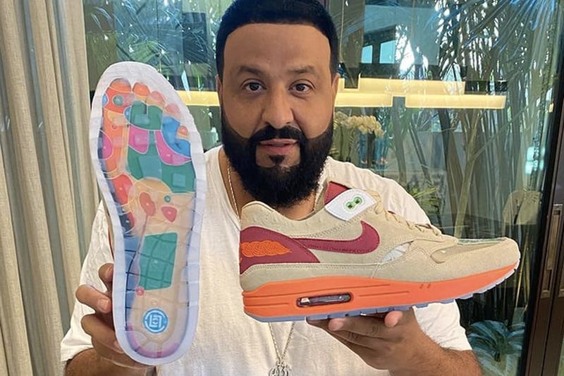 DJ KHALED 率先開箱 CLOT x Nike Air Max 1「Kiss of Death」聯名鞋款