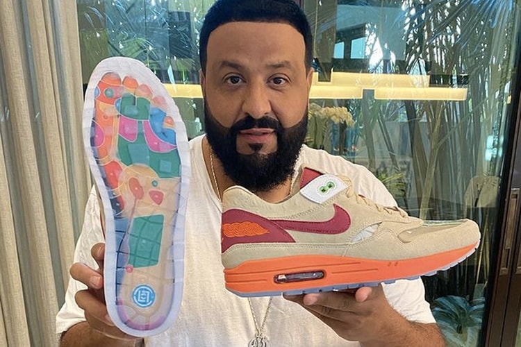 DJ KHALED 率先開箱 CLOT x Nike Air Max 1「Kiss of Death」聯名鞋款