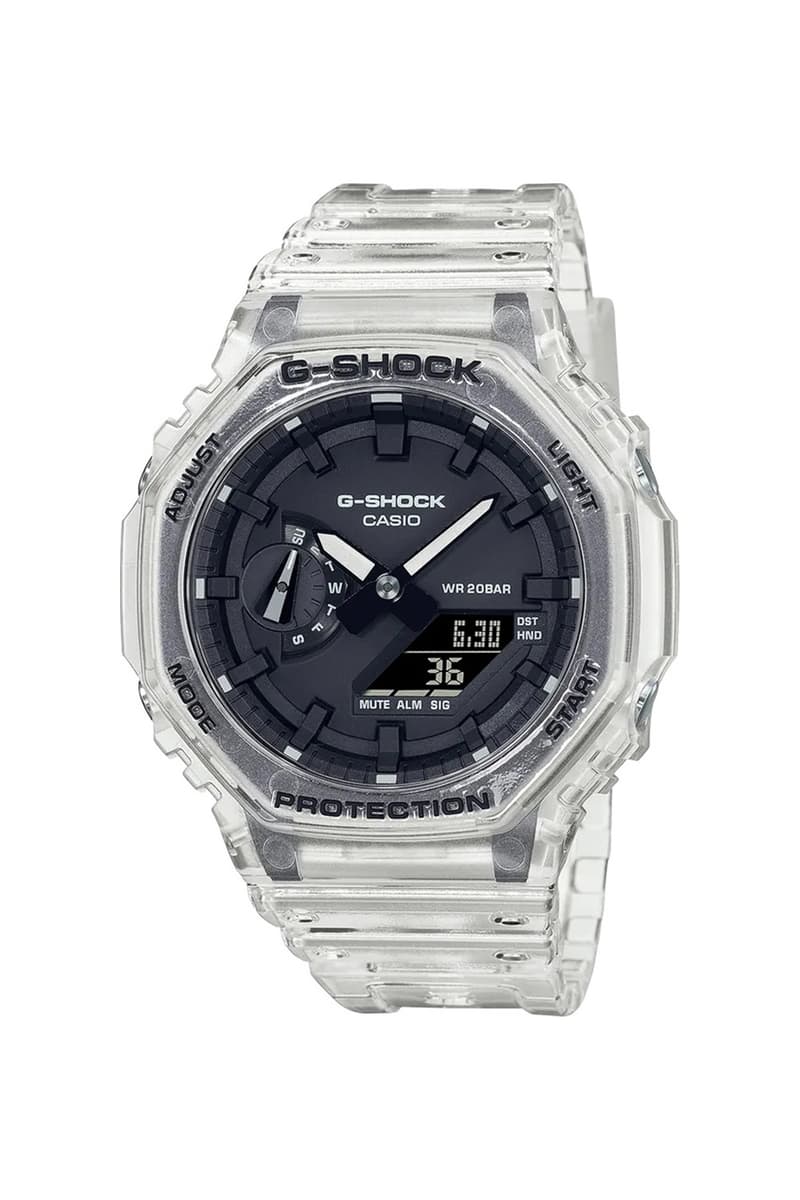 G-Shock 發表全新半透明物料 Transparent Pack 系列腕錶