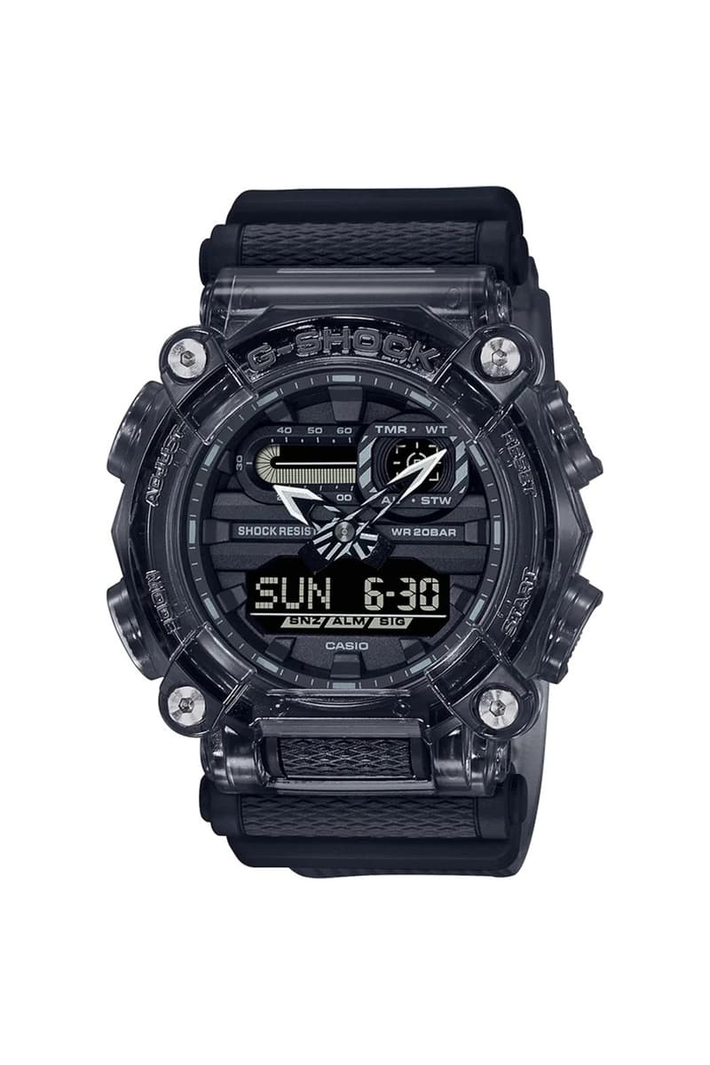 G-Shock 發表全新半透明物料 Transparent Pack 系列腕錶